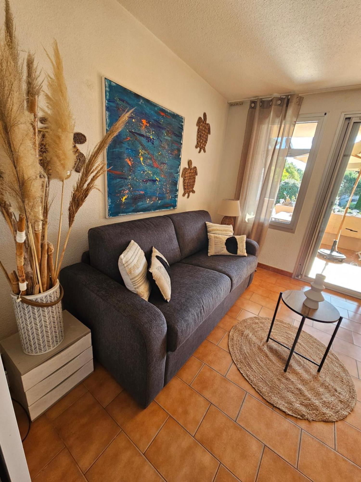 Studio Bord De Mer Terrasse Vue Mer Piscine Apartment Sainte-Maxime Exterior foto